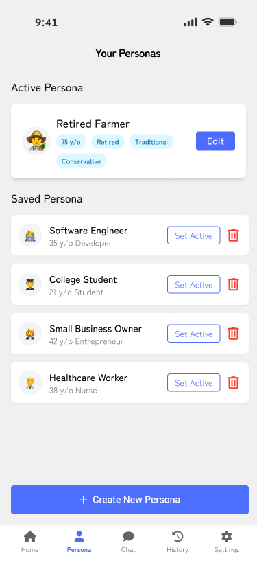 Posterum AI Interface